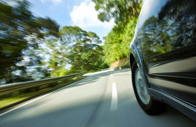 Vitesse en voiture : Les risques